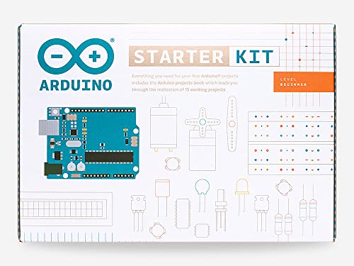 Arduino Starter Kit with 12 DIY Projects and Book