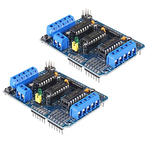 2pcs L293D Motor Drive Expansion Shield for Arduino