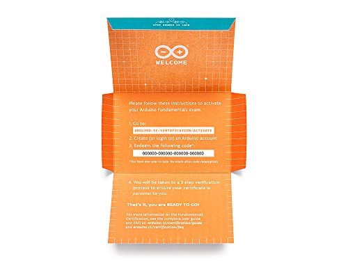 Arduino Certification Bundle: Kit & Exam [AKX00020]