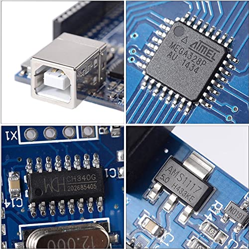 Improved WWZMDiB UNO R3 ATmega328P Development Board Kit