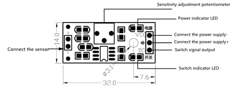 10PCS Teyleten Robot LDR Sensor Module for Arduino