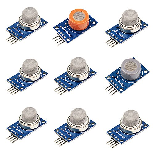 BONATECH 9 in 1 MQ Sensor Modules Kit