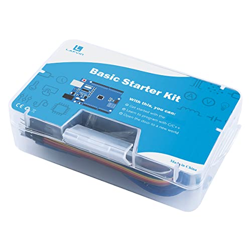 Arduino-Compatible Starter Kit with Breadboard and Retail Box