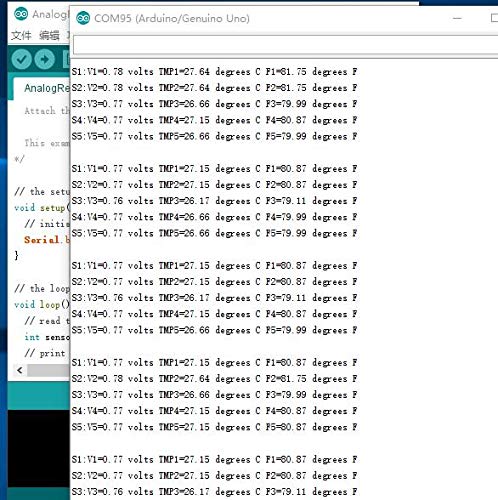 5X TMP36 Temperature Sensors for Arduino Raspberry Pi