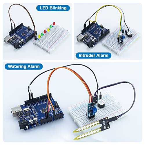 Arduino-Compatible Starter Kit with Breadboard and Retail Box