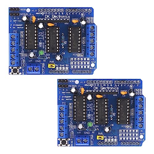 L293D Motor Drive Shield for Arduino Mega, Uno