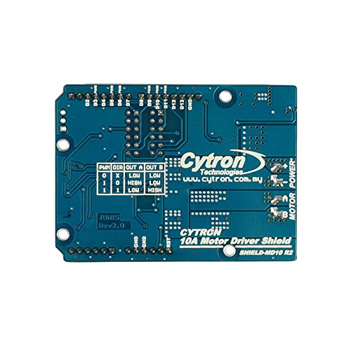 Cytron 10A DC Motor Driver Shield for Arduino
