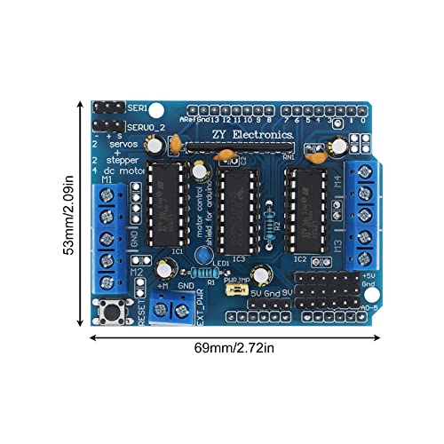 DiGiYes L293D Motor Drive Shield for Arduino/Application