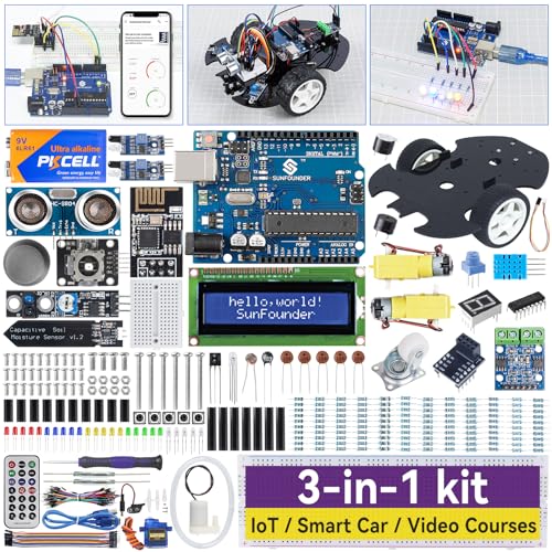 SunFounder Ultimate Arduino Starter Kit with Online Tutorials