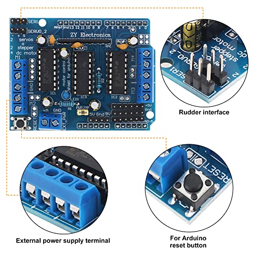 DiGiYes L293D Motor Drive Shield for Arduino/Application