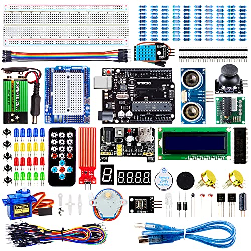 Super Starter Kit with Breadboard, Power Supply, and Sensors