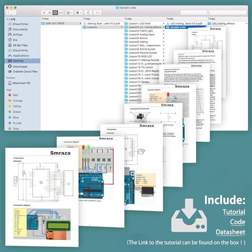 Super Starter Kit with Breadboard, Power Supply, and Sensors