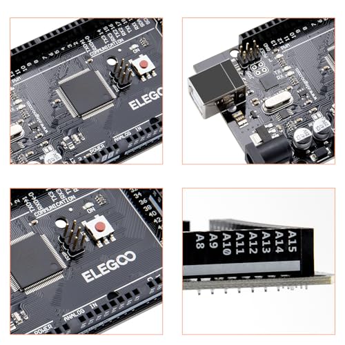 ELEGOO MEGA R3 Board + USB Cable for Arduino