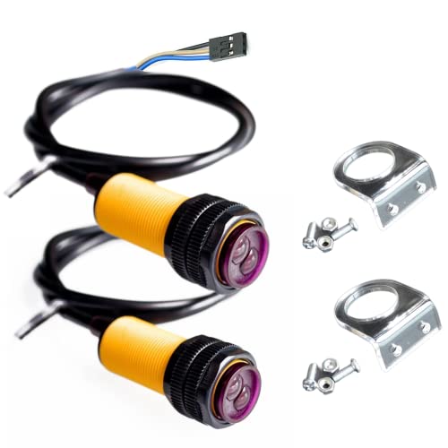WWZMDiB 2Pcs PNP NO Inductive Proximity Sensor Switch