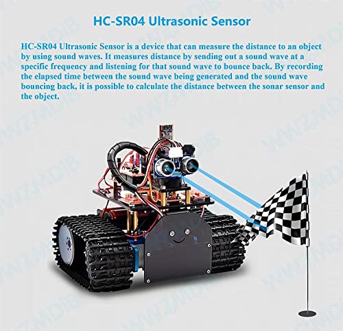2Pcs HC-SR04 Ultrasonic Sensor Module for Arduino