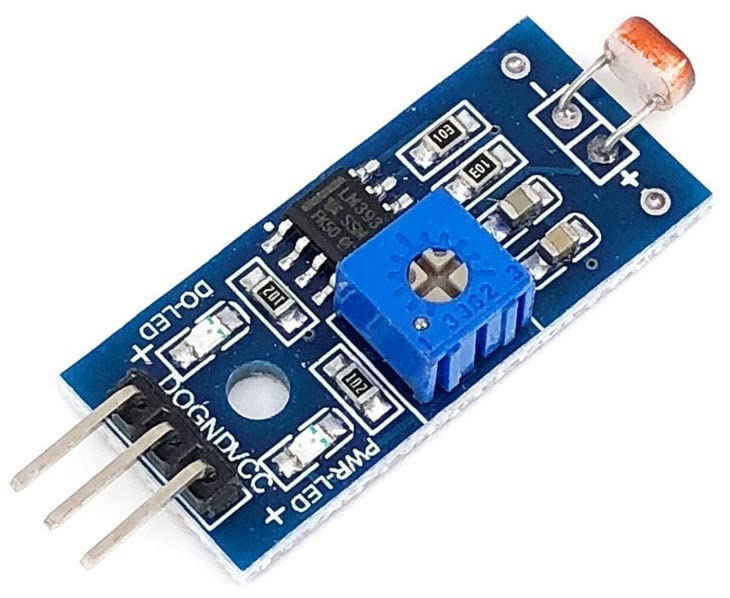 6Pcs 3Pin 5516 Photo Resistor Sensor Module Kit