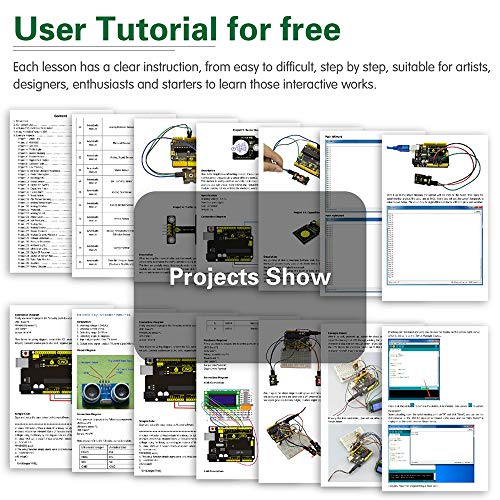 Arduino Starter Kit with 48 Sensors and Modules