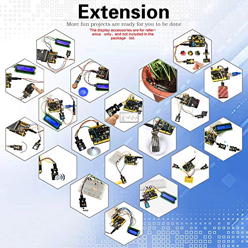 Arduino Starter Kit with 48 Sensors and Modules