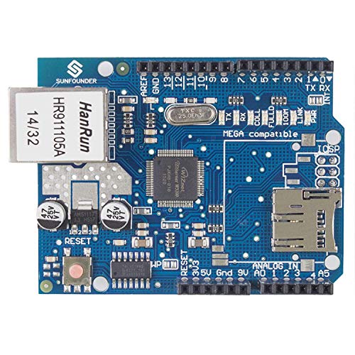 SunFounder Ethernet Shield for Arduino UNO R3 Mega
