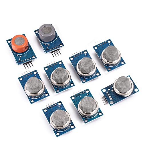9pcs Smoke Detection Gas Sensor Module Set for Arduino