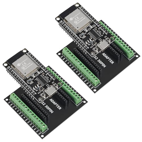 2 Sets Type-C ESP-WROOM-32 Development Board for Arduino