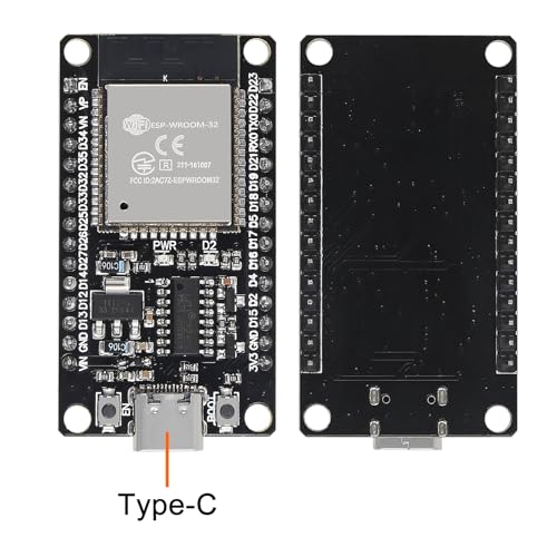 2 Sets Type-C ESP-WROOM-32 Development Board for Arduino