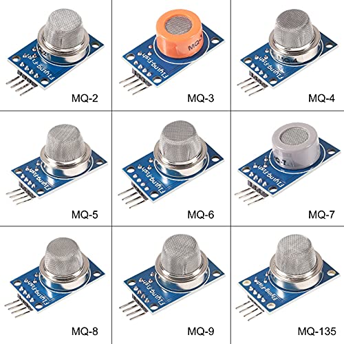 9pcs Gas Detection Sensor Module Starter Kit for Arduino/Raspberry Pi