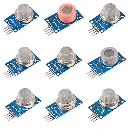 9pcs Gas Detection Sensor Module Set for Arduino