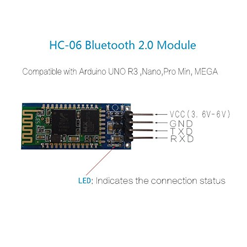 HC-06 Wireless Bluetooth Serial Module for Arduino DIY