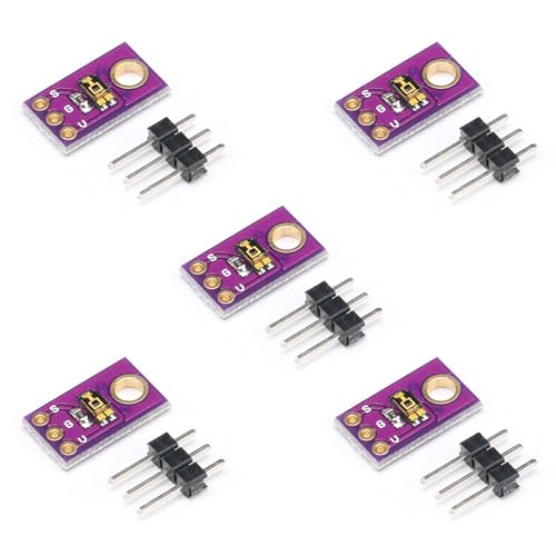 5Pcs TEMT6000 Light Sensor Module for Arduino
