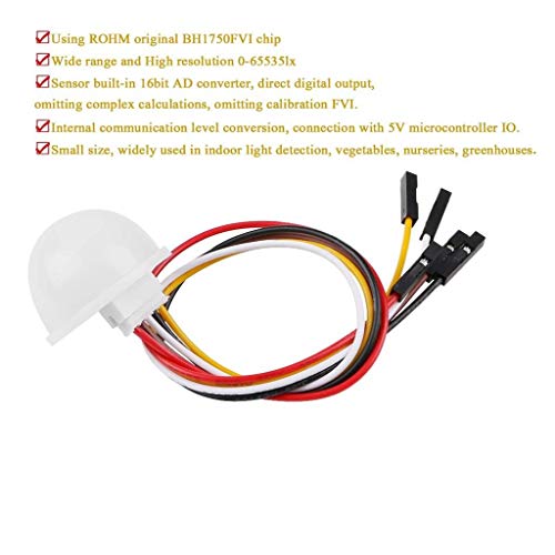 DAOKI 2PCS BH1750FVI Light Sensor Module for Arduino