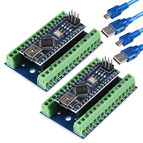 2 Mini Nano V3.0 ATmega328P Arduino Controller Kits