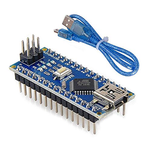 Mini Nano V3.0 ATmega328P Microcontroller Board with USB Cable
