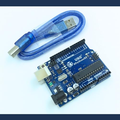 Arduino UNO R3 Board + USB Cable + Dupont Wires