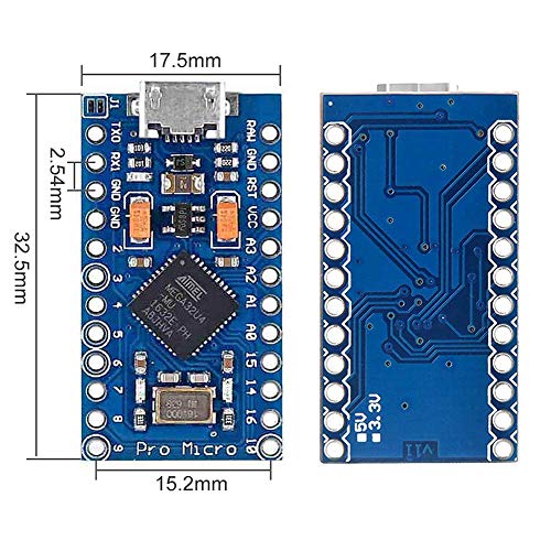 OSOYOO Pro Micro Module Board Compatible with Arduino