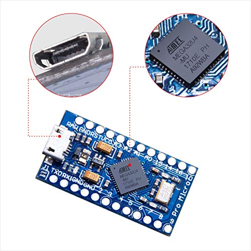 OSOYOO Pro Micro Module Board Compatible with Arduino