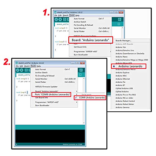 OSOYOO Pro Micro Module Board Compatible with Arduino