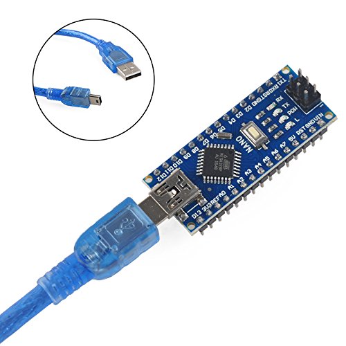 Mini Nano V3.0 ATmega328P Microcontroller Board with USB Cable