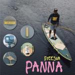 FREESUN Panna 14’ x 30” Inflatable Stand Up Paddle Board, Entry-Level Racing & Elite Touring iSUP, Fast Glide with Heat-Fusion Tech, Dual Bungees & Camera Mount, Stable 14ft Speed Board,Green