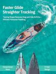 Niphean 12'6" Paddle Board, 550LB Capacity Touring Inflatable Paddle Board with Complete SUP Accessories& Kick Pad, Stable Stand up Paddle Board for Adults & Youth Racing Surfing (Beginner Friendly)