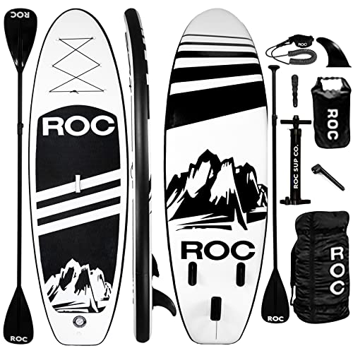 Roc Inflatable SUP with Premium Accessories for Youth & Adults