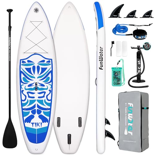 FunWater 10'6" Ultra-Light Inflatable Paddleboard Package