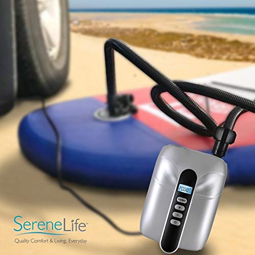 SereneLife 20PSI High Pressure Inflatable Paddle Board Pump