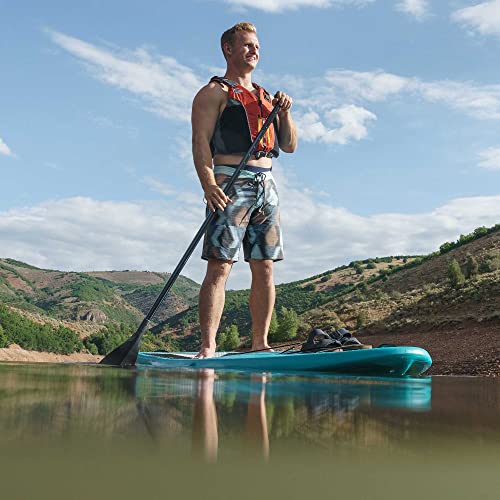Lifetime Horizon 100 Teal Hardshell Paddleboard Bundle