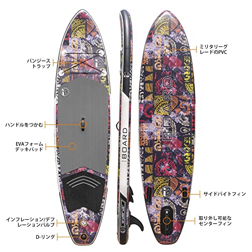 iBOARD Inflatable Paddle Board - 11ft x 33in
