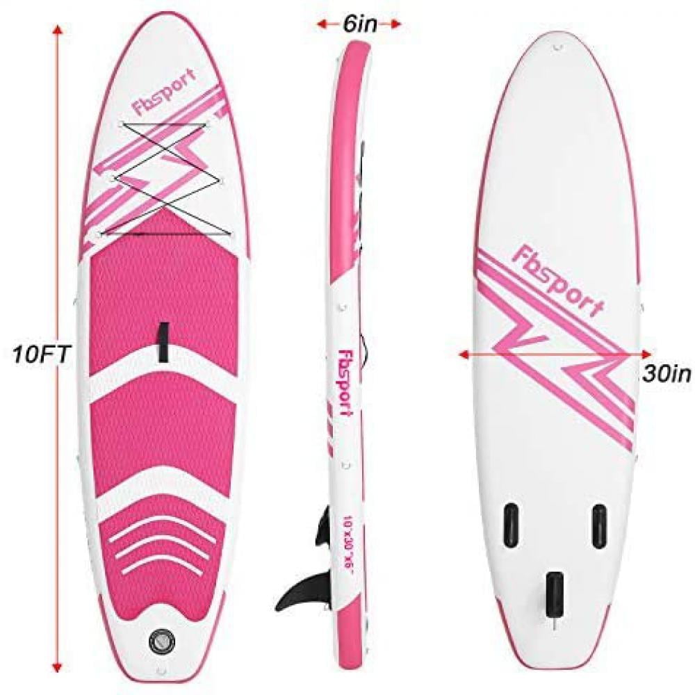 FBSPORT Inflatable Stand Up Paddleboard - 10'x30"x6