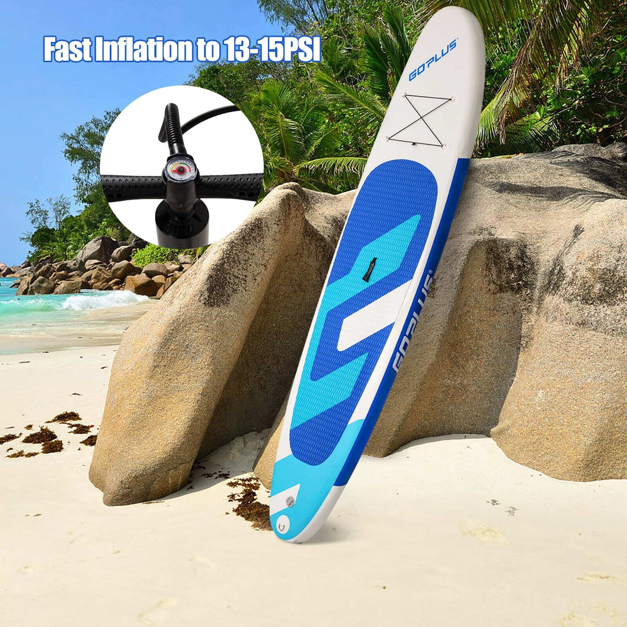 10ft Inflatable Stand Up Paddleboard with Accessories