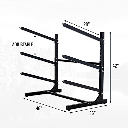 Triangle Kayak Storage Rack for Paddleboards, SUP, and Surfboards