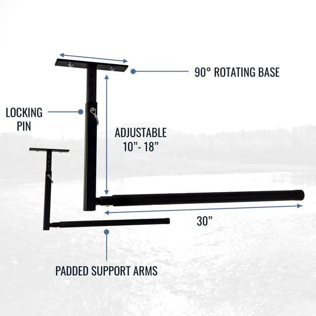 Adjustable Overhead Paddleboard Ceiling Rack
