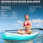 ADVENOR 11'x33 x6 Extra Wide Inflatable Paddleboard Kit